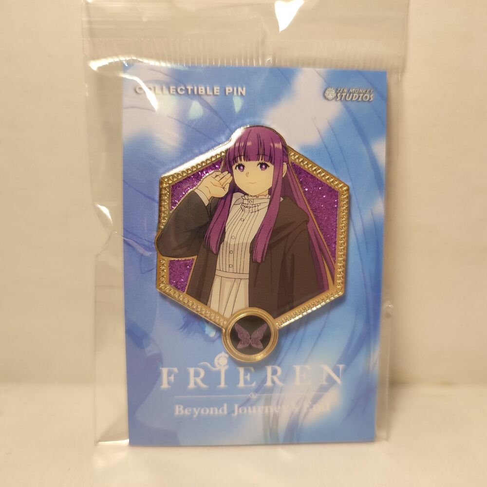 Frieren Beyond Journey's End Fern Golden Series Enamel Pin Official Lapel Badge